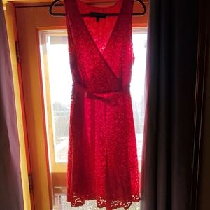 Red Lace Dress